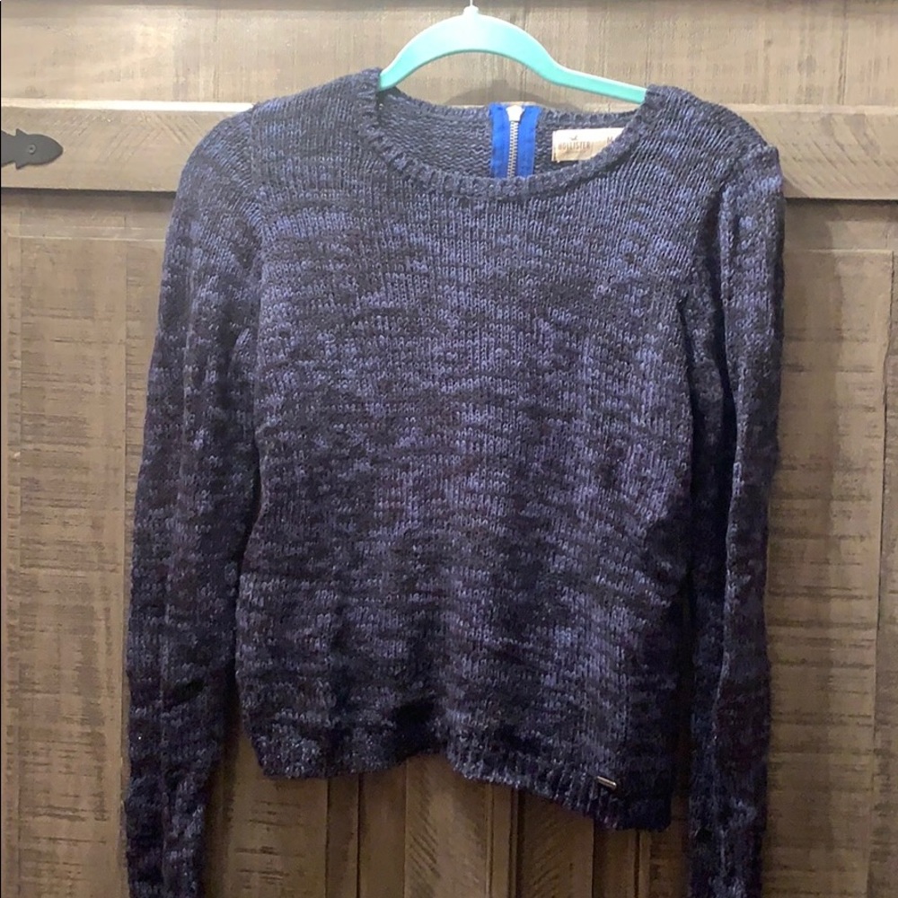 Navy sweater